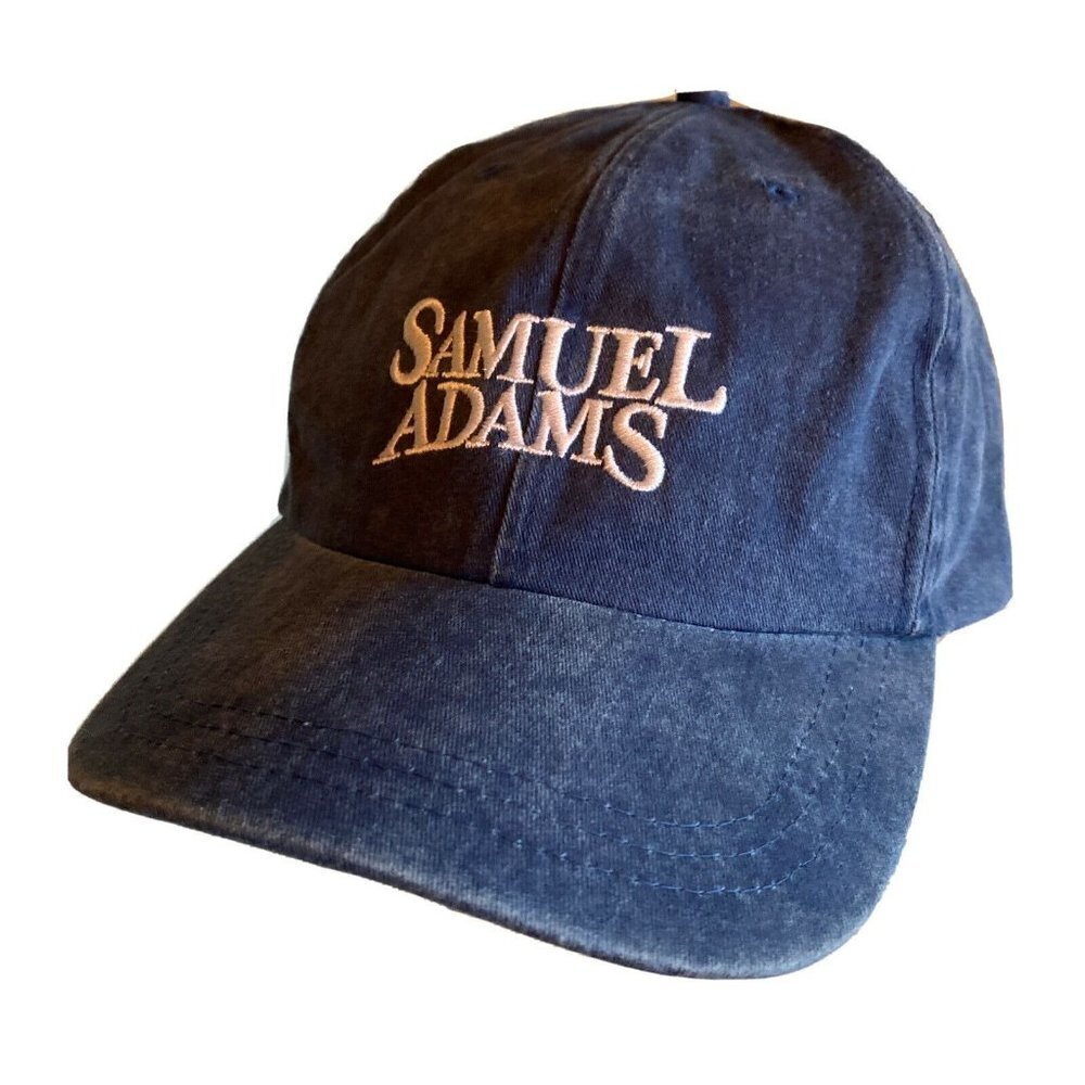 Blue Samuel Adams Embroidered Cap Hat Adjustable